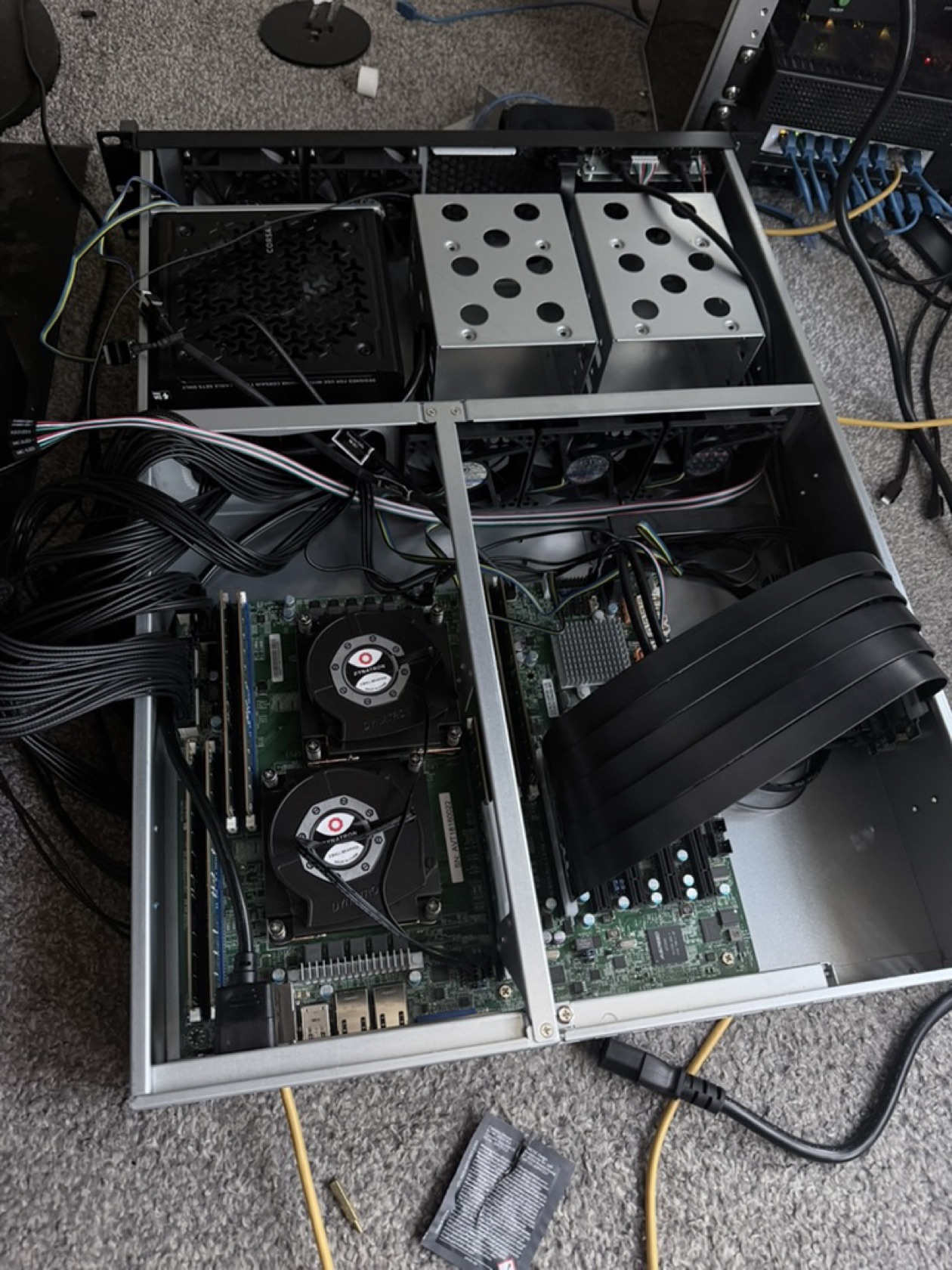 Inside one of the nodes
